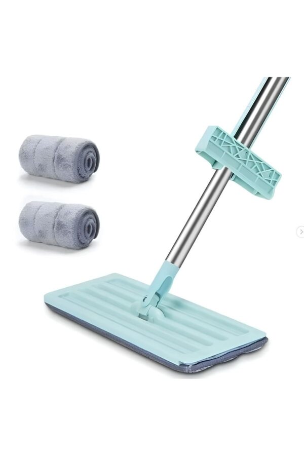 Orijinal Katlanabilir ve Tekerlekli Mop Seti ? 130 cm Uzun Sapl?, Yedek Mop Ba?l?kl?,